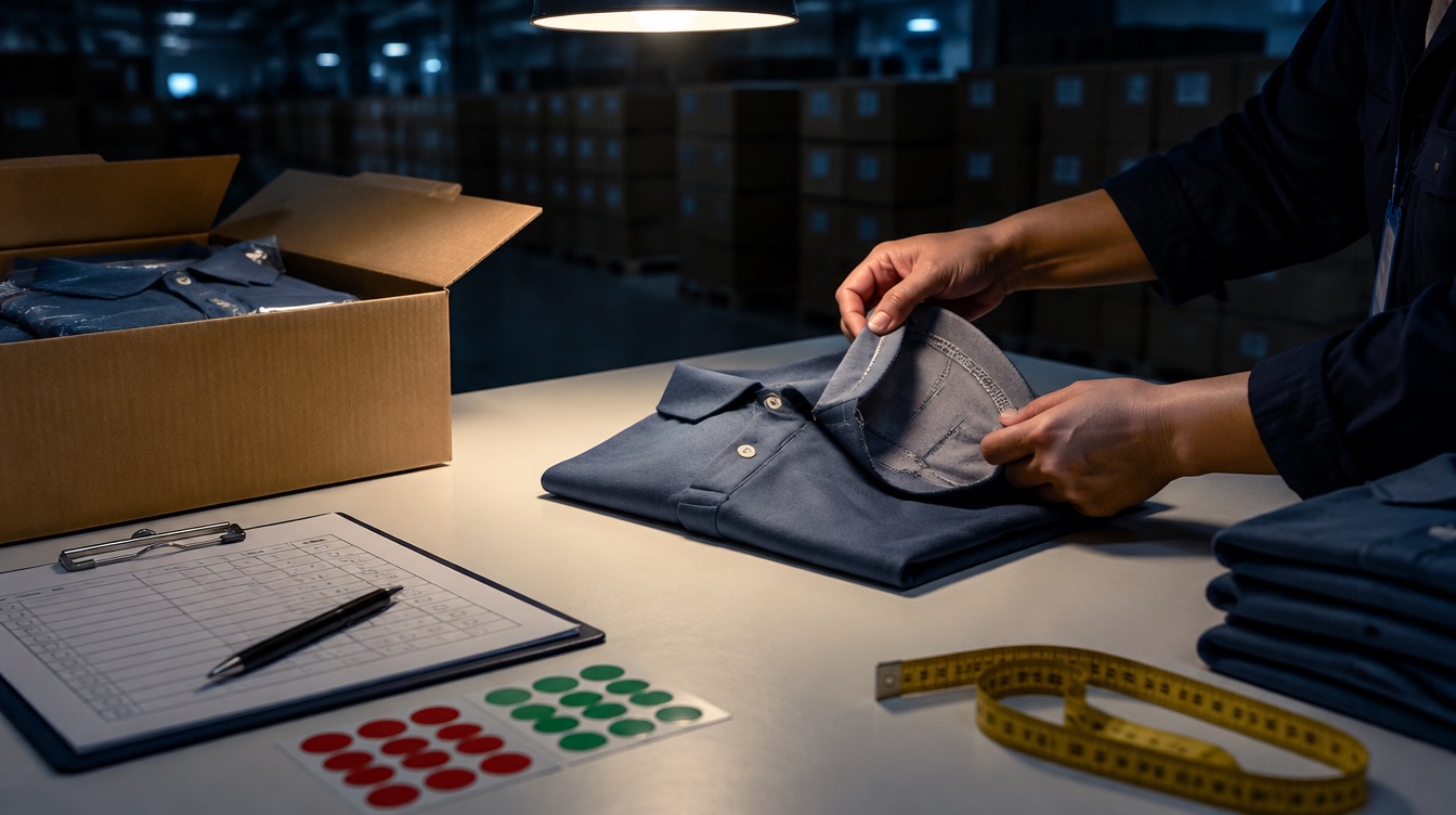 AQL Inspection for Garments: How to Check an Order Before You Pay the Balance