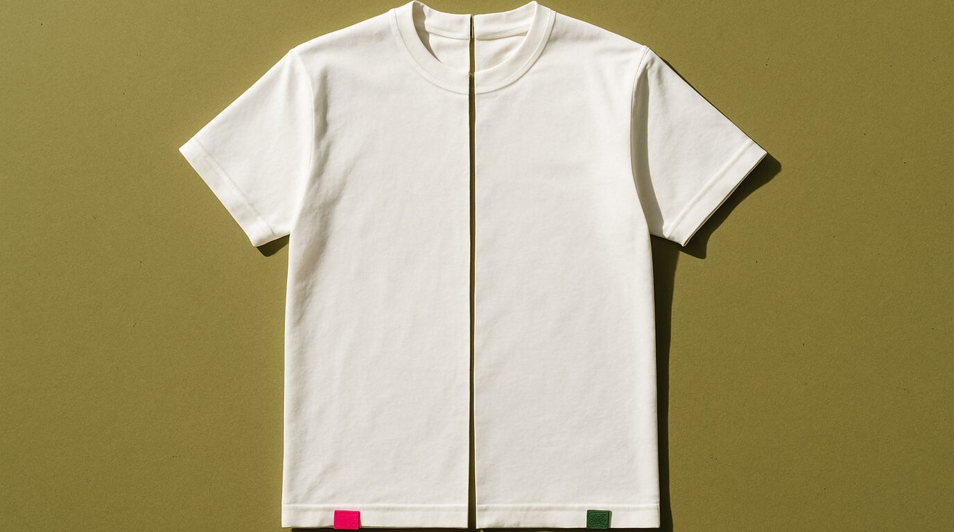 A garment order split between a Chinese factory and a second factory in Southeast Asia