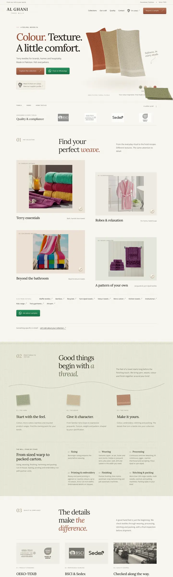 The Al Ghani Terry Mills website