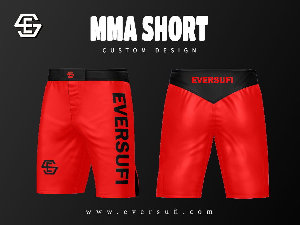 MMA Short Different Fabrics With Different Style - view 2
