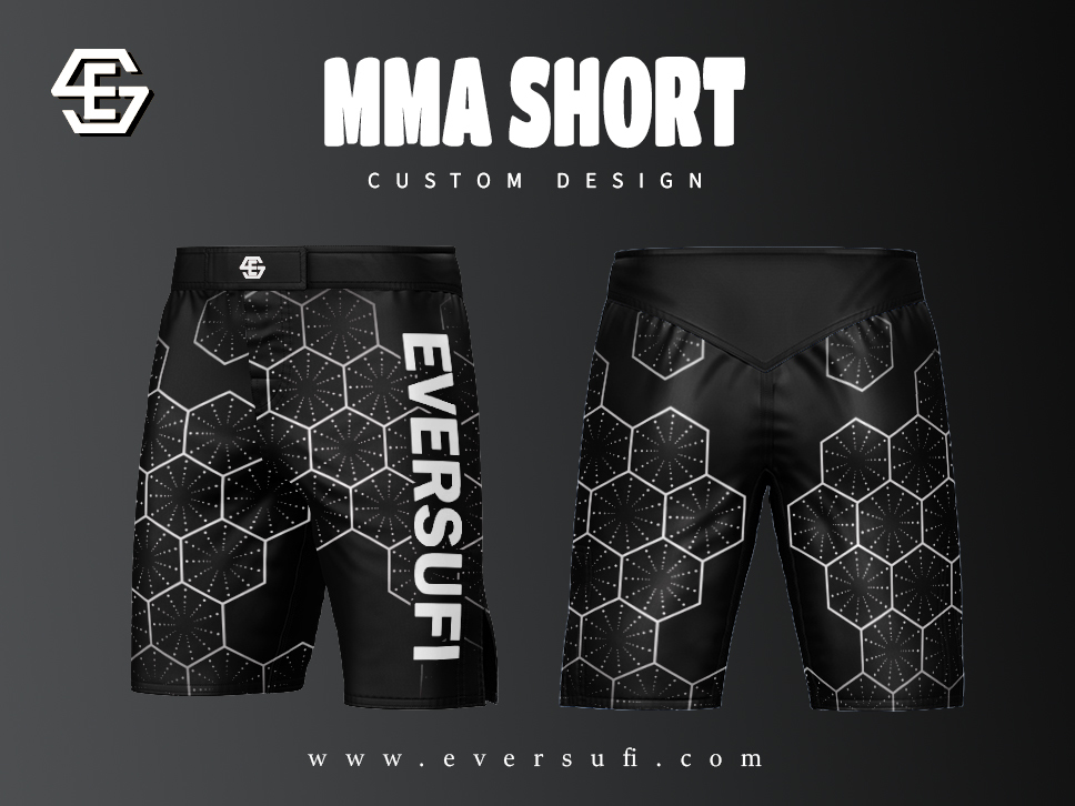 MMA Short Different Fabrics With Different Style - view 4