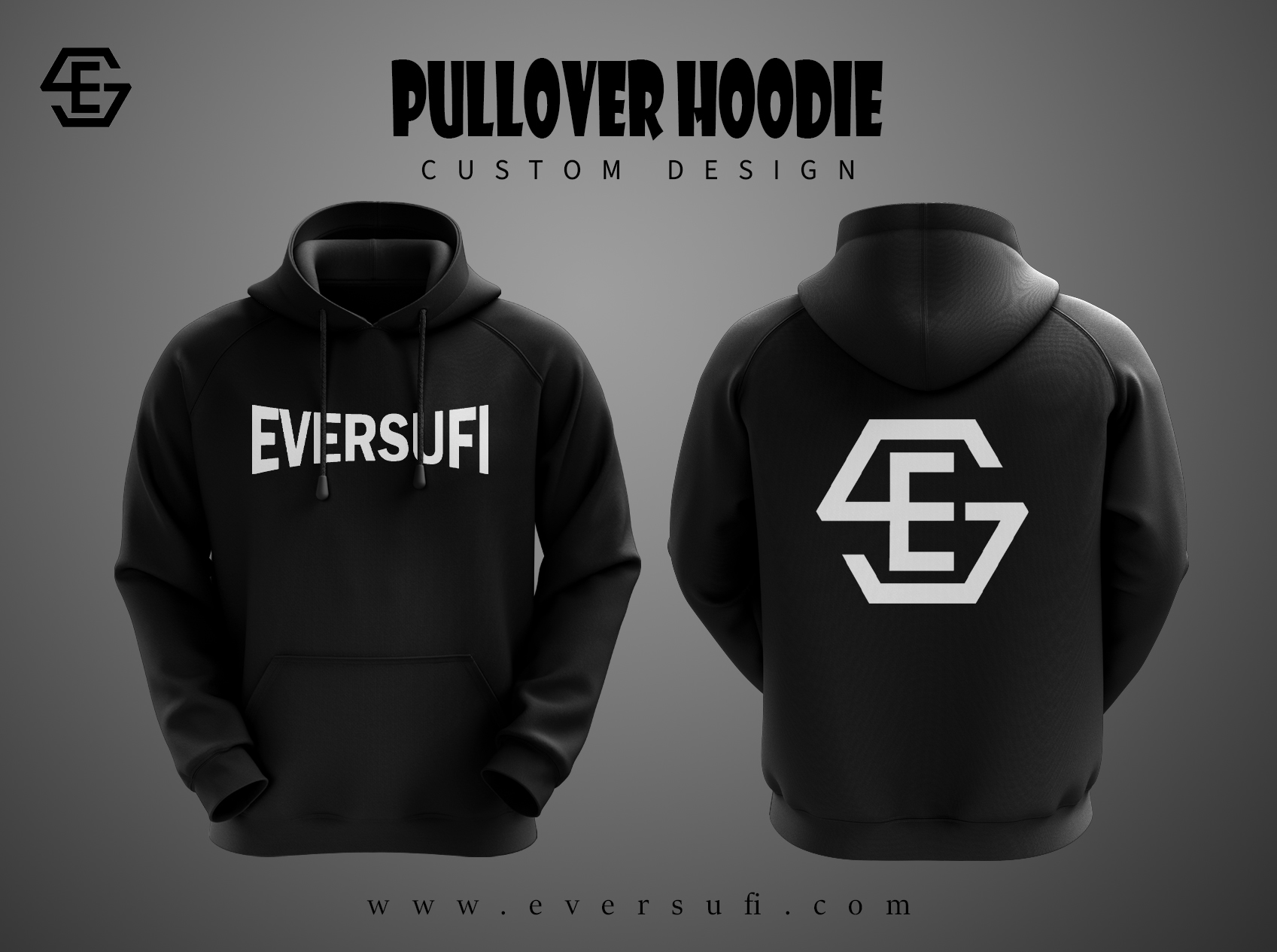 Hoodies Sustainable Anti Shrink Multiple Styles  - view 3
