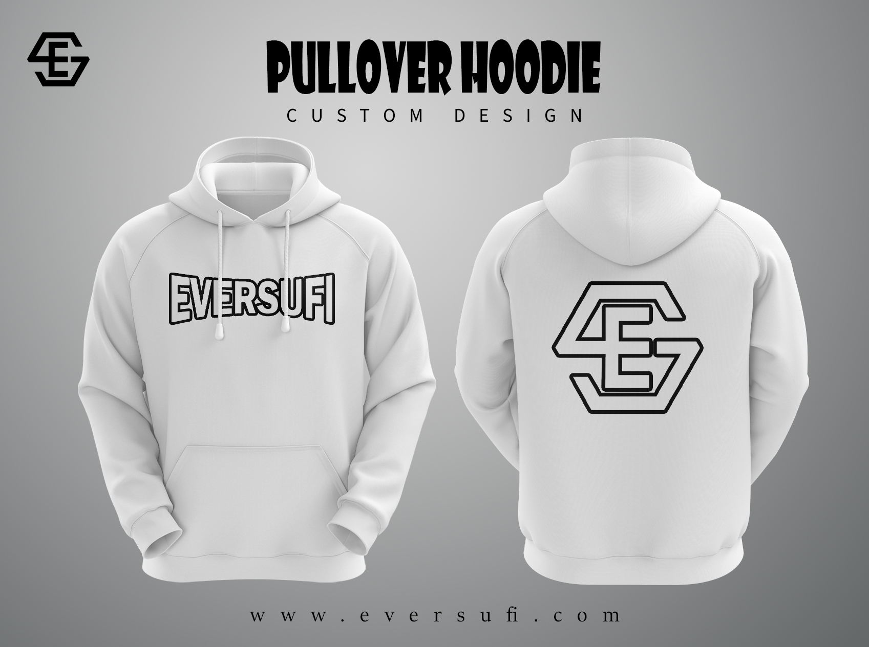 Hoodies Sustainable Anti Shrink Multiple Styles  - view 4