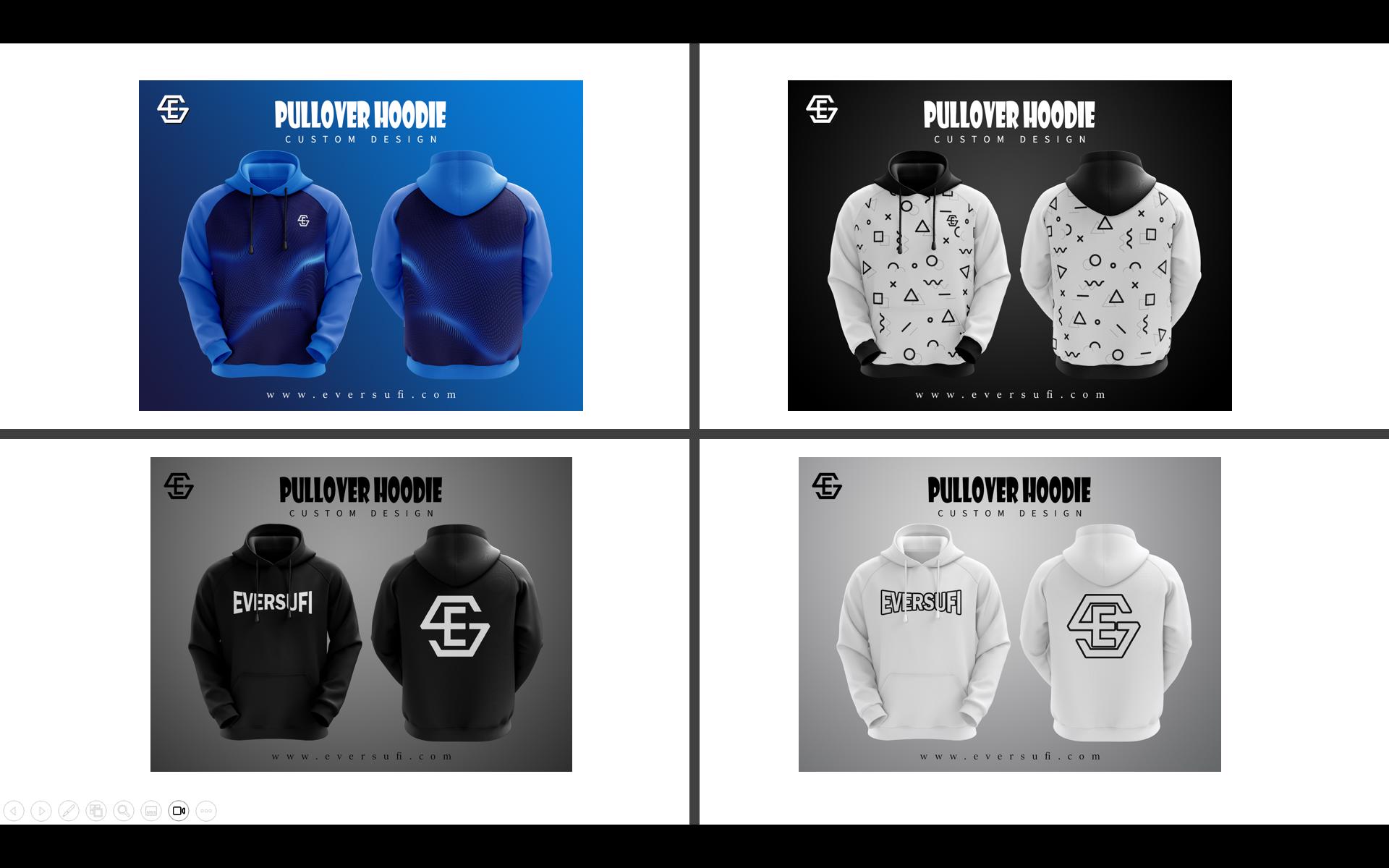 Hoodies Sustainable Anti Shrink Multiple Styles  - view 5