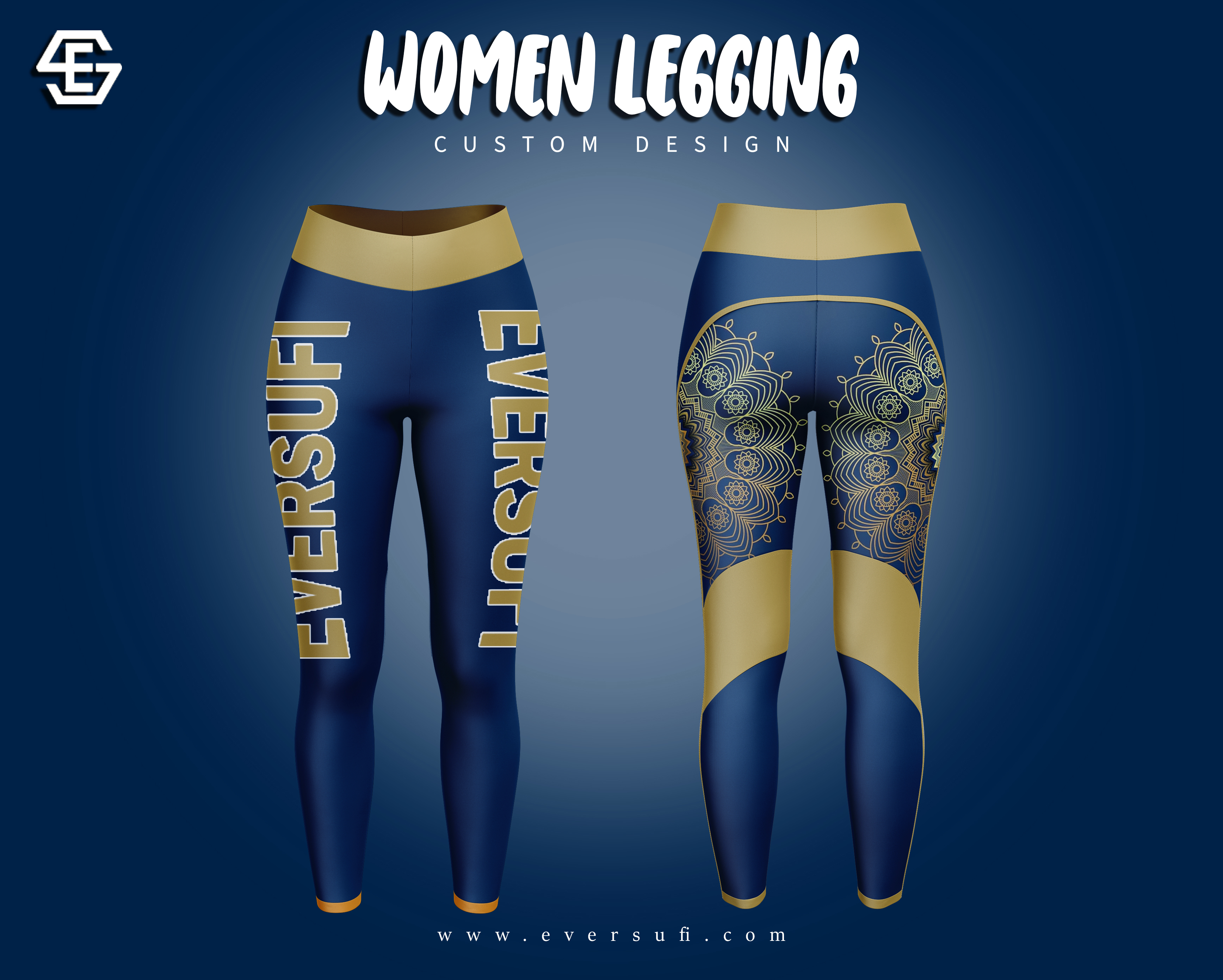 Yoga legging Fitness Quick Dry Customized Design All Colors - view 3