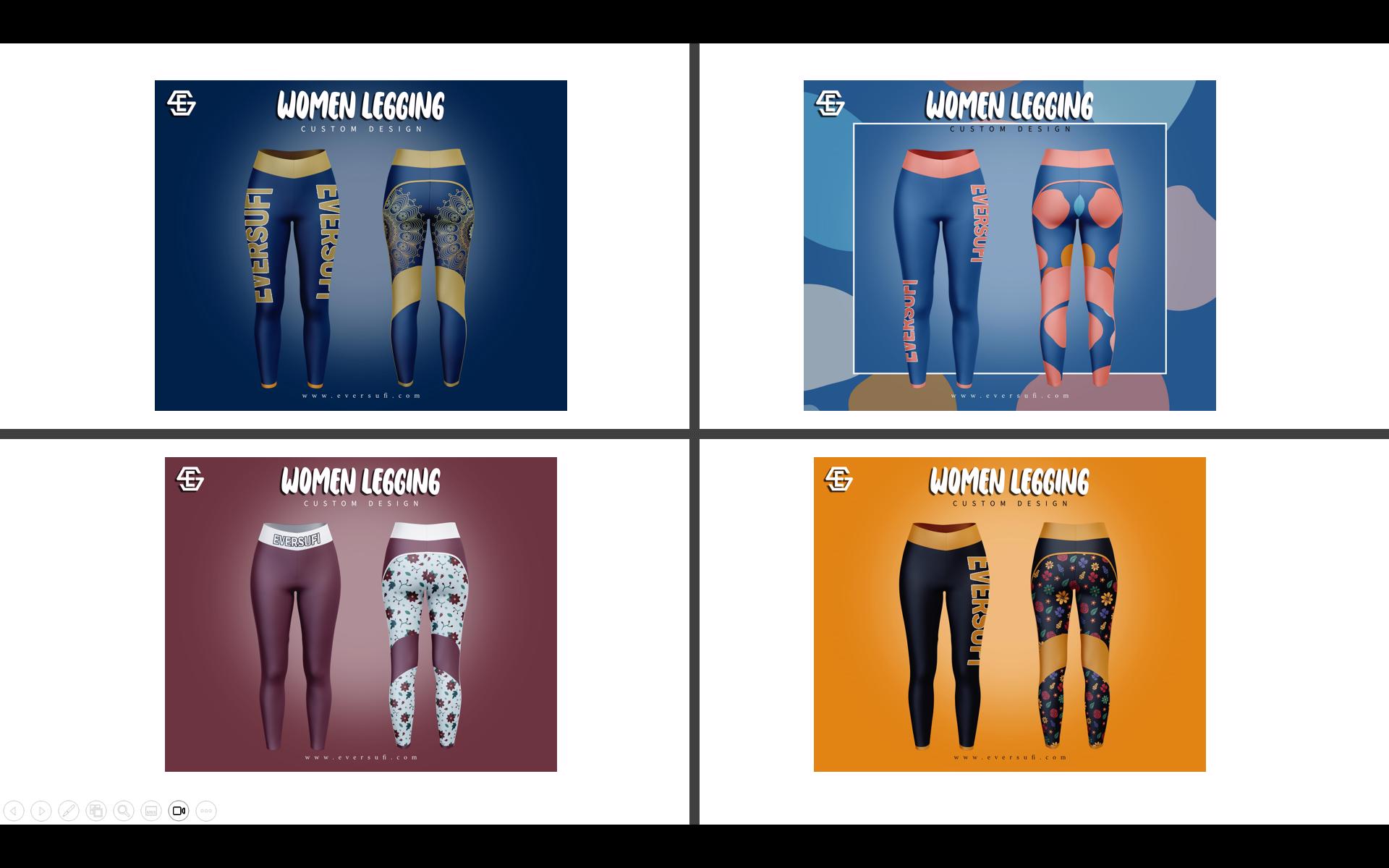 Yoga legging Fitness Quick Dry Customized Design All Colors - view 5