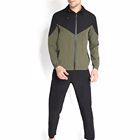 Pakistan Factory Custom Logo Men Track Suits Private Label Jogger Sets Knit Polyester Tracksuit