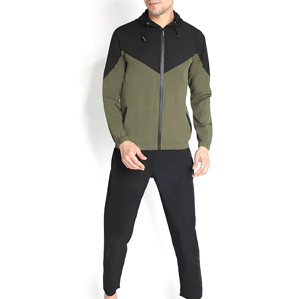 Pakistan Factory Custom Logo Men Track Suits Private Label Jogger Sets Knit Polyester Tracksuit - view 2