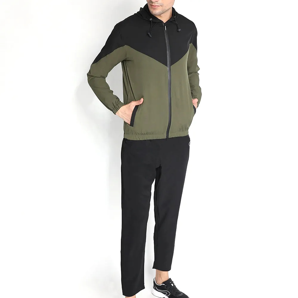Pakistan Factory Custom Logo Men Track Suits Private Label Jogger Sets Knit Polyester Tracksuit - view 3