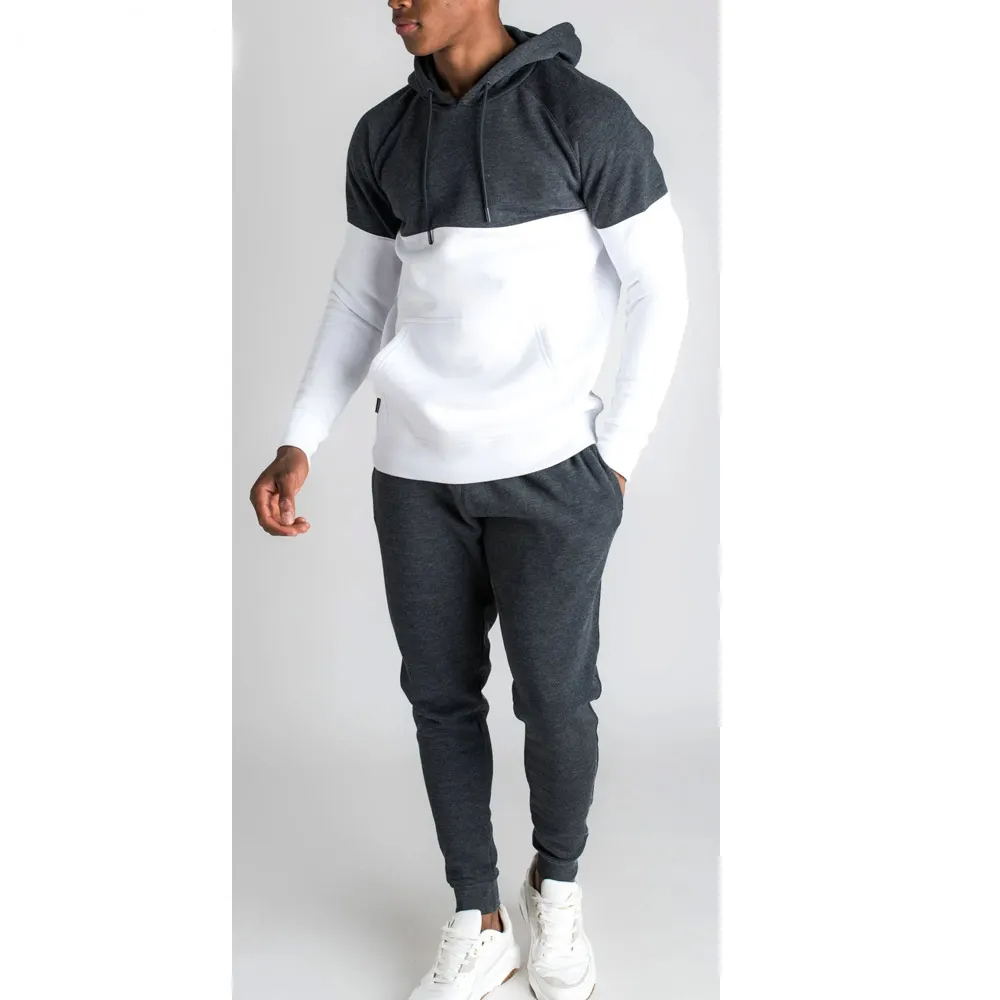 Palin Color Men Track Suit 2021 Latest Design Sports Track Suit Tracksuits Men - view 4