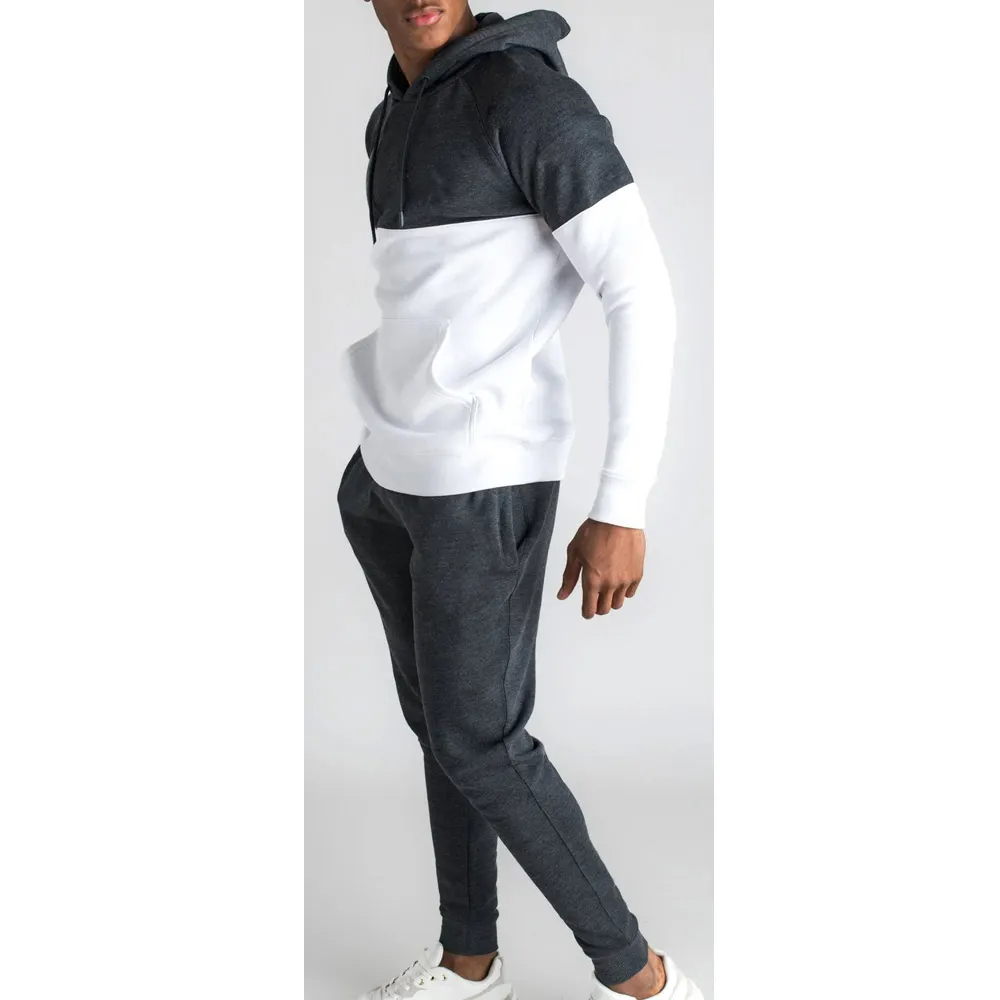 Palin Color Men Track Suit 2021 Latest Design Sports Track Suit Tracksuits Men - view 6