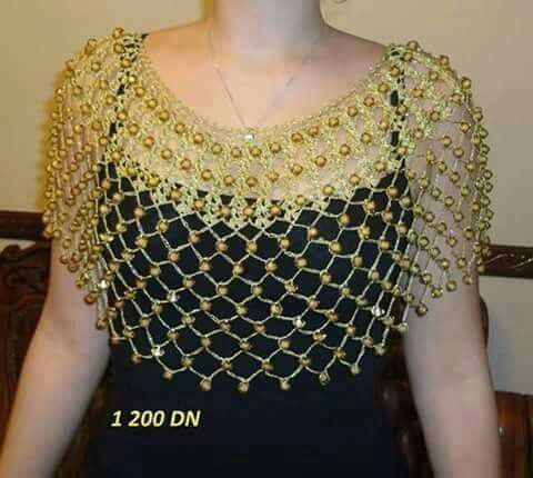 Most Beautiful Stylish Crochet Collar Designing Ideas For Girls 100 - view 4
