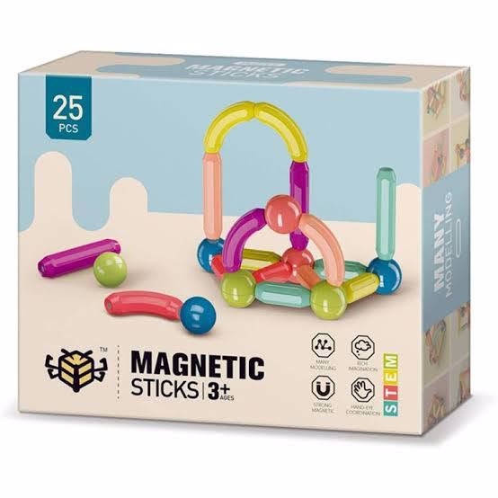 Magnetic stick 25pcs Box For Kids
