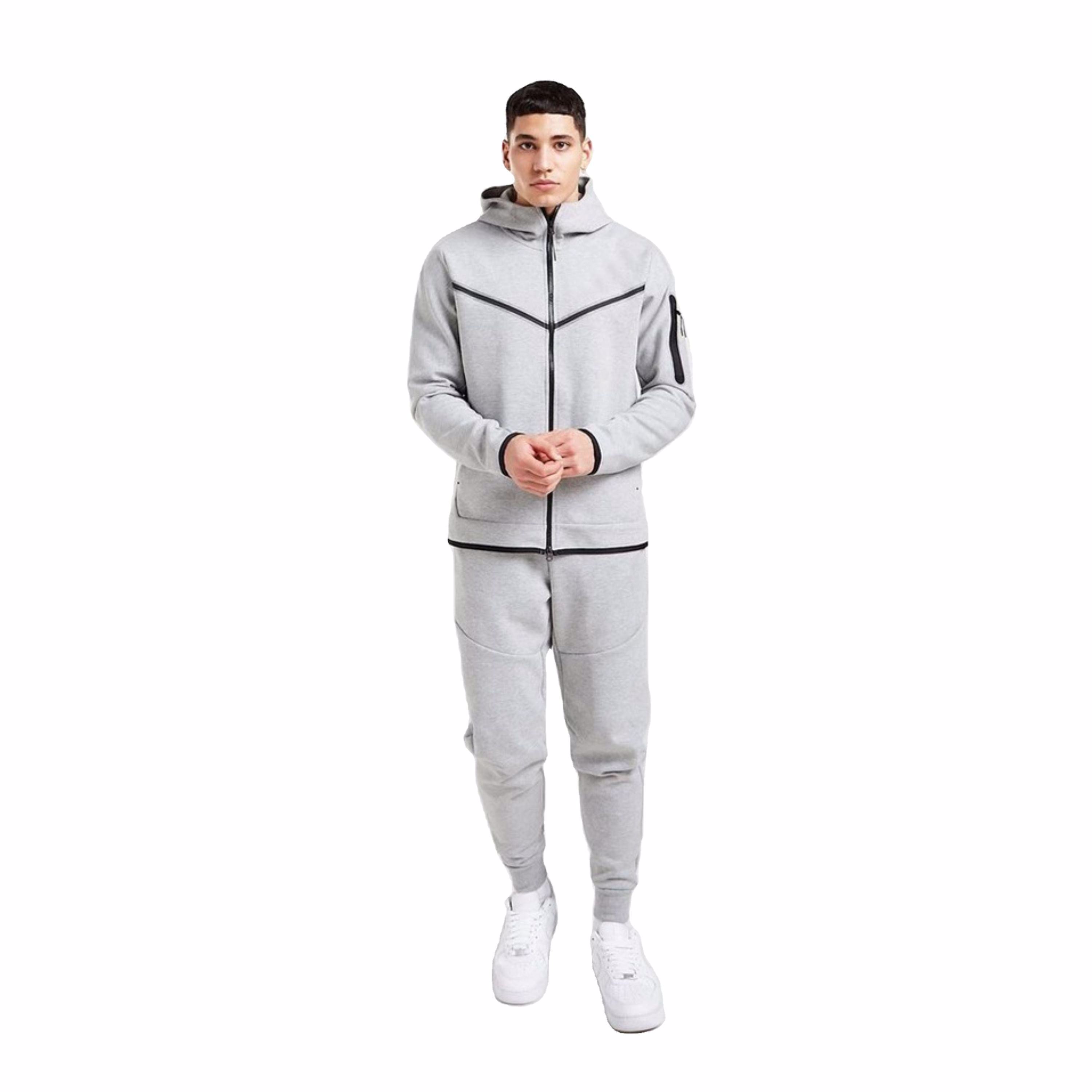 Wholesale Training Fitness Sports Suit Track Suits custom Sweater Trousers two piece set design  - view 2