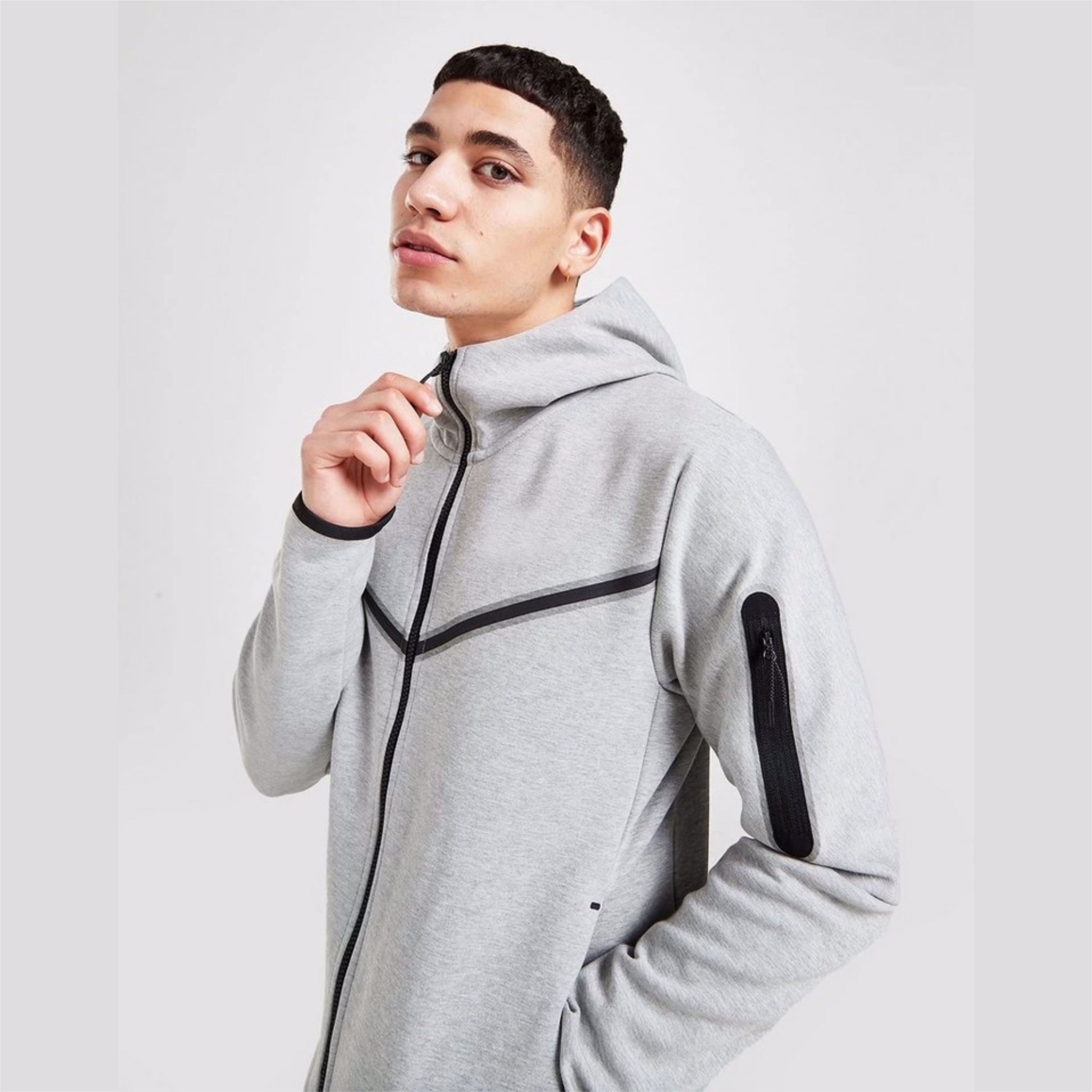 Wholesale Training Fitness Sports Suit Track Suits custom Sweater Trousers two piece set design  - view 6