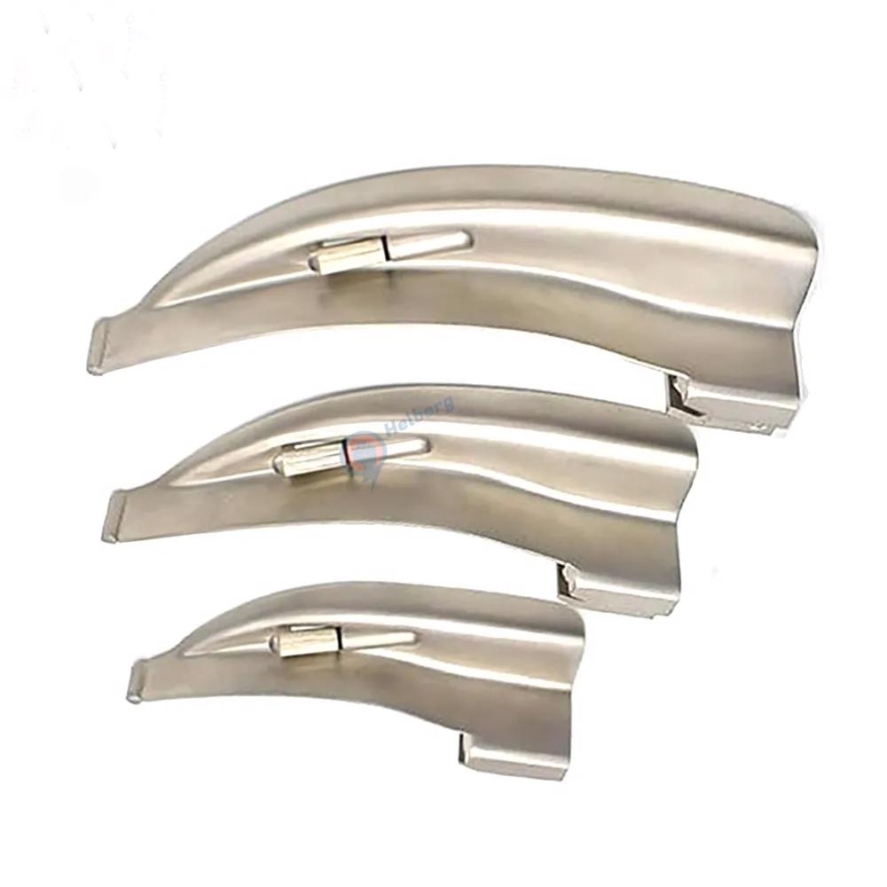 High Quality Fiber Optic Laryngoscope Set With Blades Flexible Tip Fiber Optic Reusable Instruments - view 2