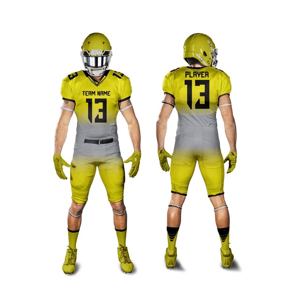 Wholesale American Football Uniform High Quality Best Selling American Football Uniform