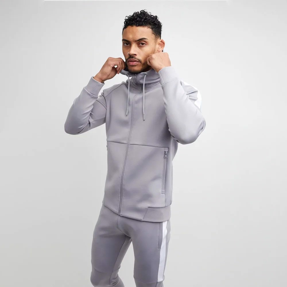 Wholesale Customized Fitness Sports Men Jogging Sweat Suit High Quality - view 4