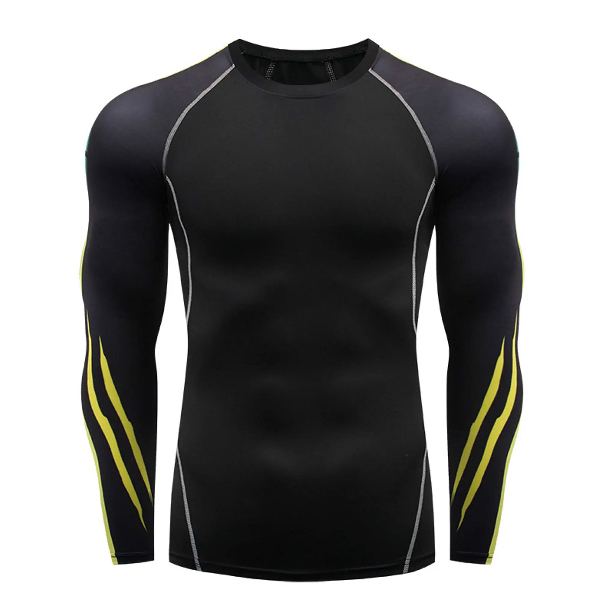 Best Quality MMA Rash Guard Long Sleeve Front Back Plain And Salves Sublimation For Fighting Sports - view 4