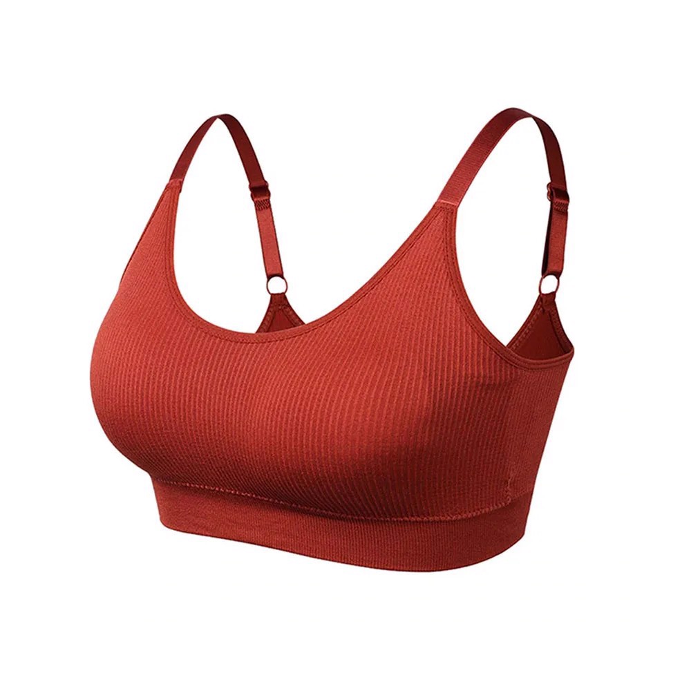 New Active Wear Women Seamless Bra Fitness Sport wear Custom Printed Logo Women Sports Bra