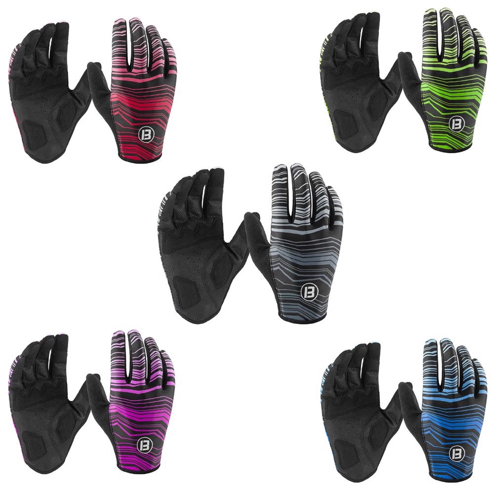 Full Finger Summer Custom Colorful Silicone Printing Sublimation Cycling Gloves Bicycle - view 6