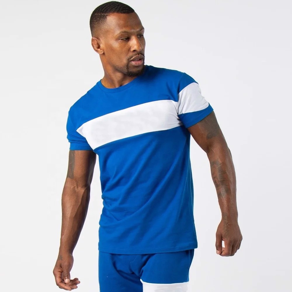 Blank Cotton Breathable Running T-Shirts Compression Training Wear Fitness Gym Men T Shirt - view 8