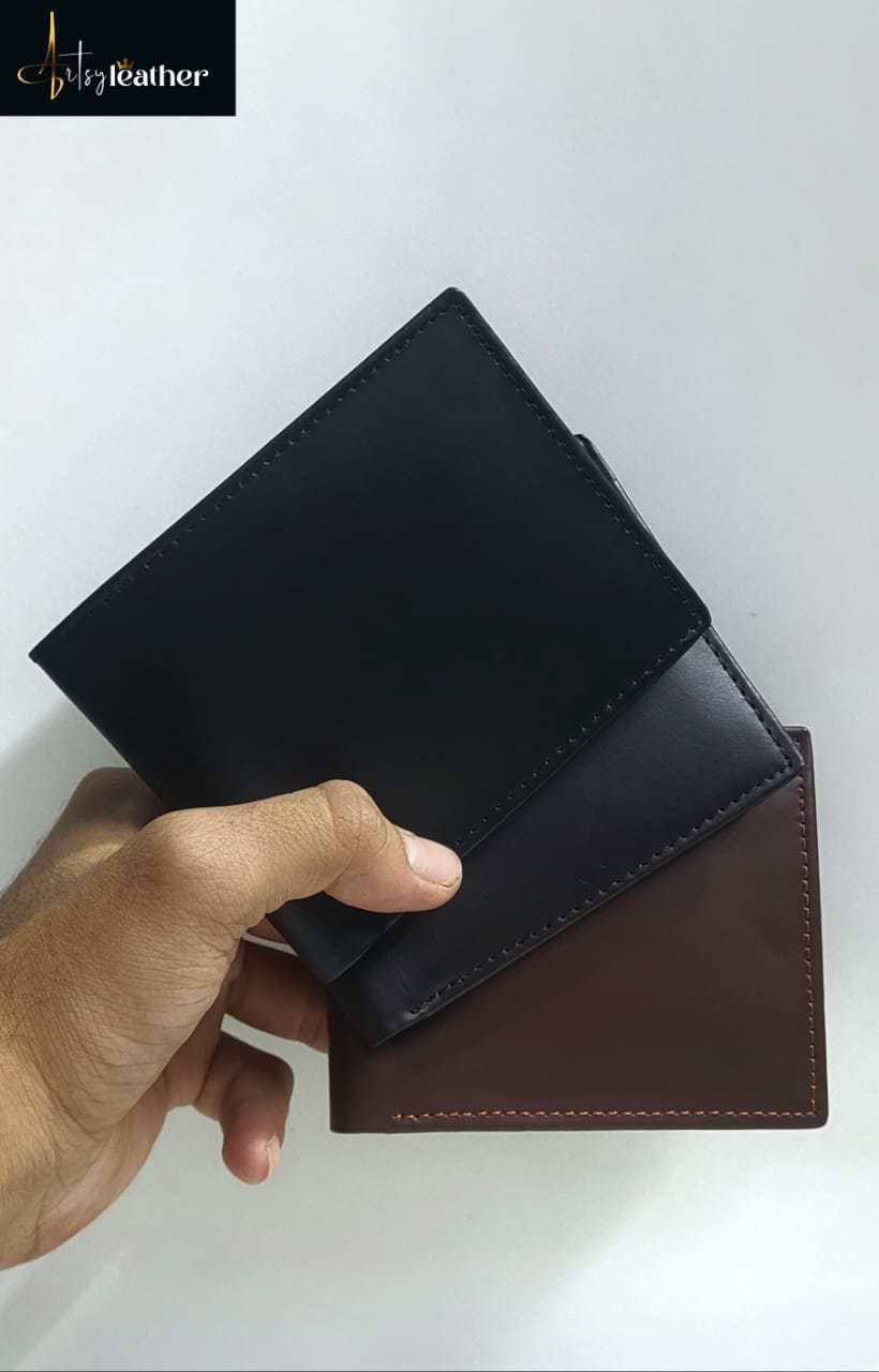 GENUINE LEATHER WALLET BI-FOLD FOR MENS
