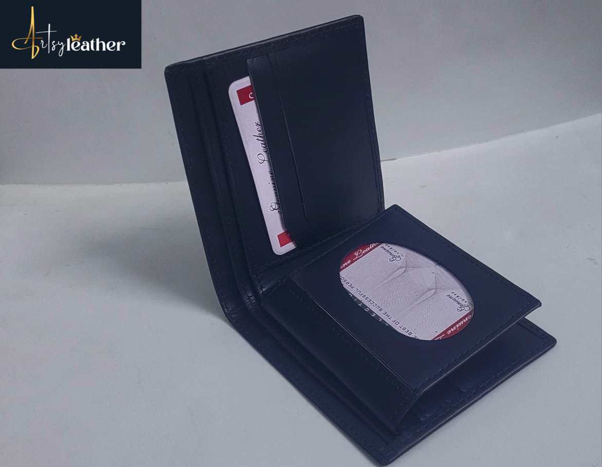 GENUINE LEATHER WALLET BI-FOLD FOR MENS - view 2