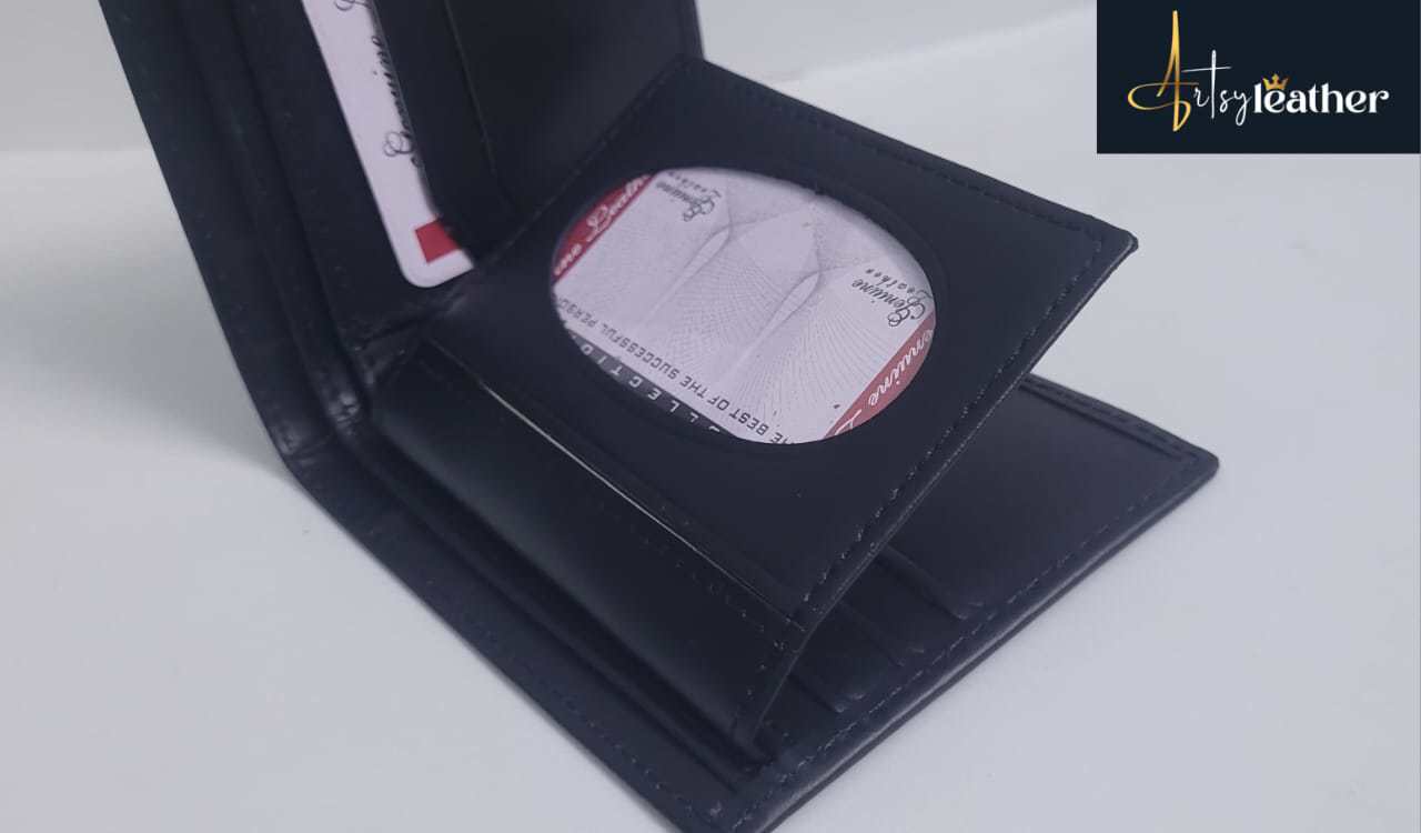 GENUINE LEATHER WALLET BI-FOLD FOR MENS - view 3