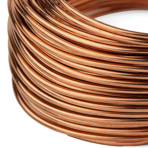 Top Quality Electrical Solid Bare Copper Round Wire 50 Ft. Coil (Dead Soft) 99.9% Pure copper wire