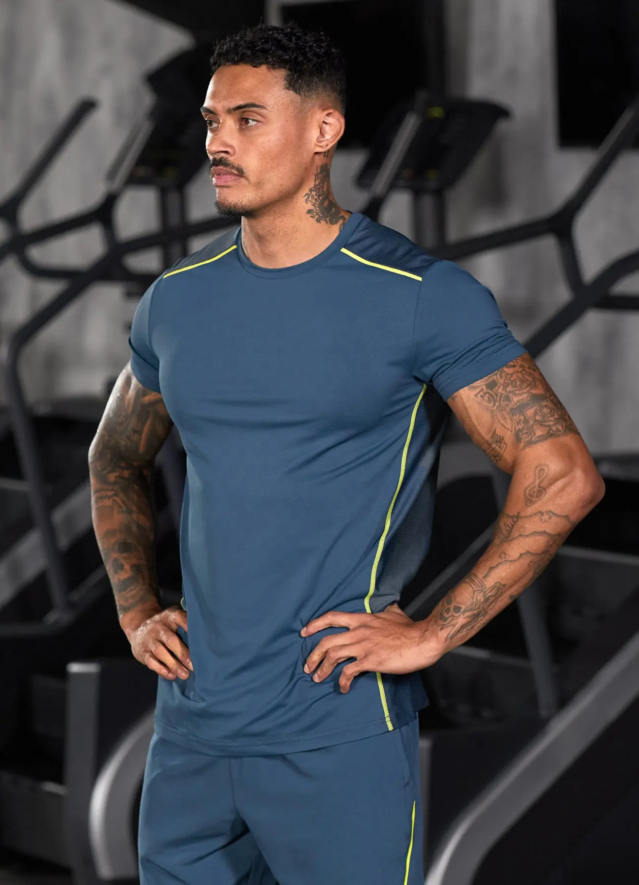 Wholesale Men New O Neck T-shirts Men Customized Hot Sale Fashion T-shirts Men Gym T Shirts - view 3