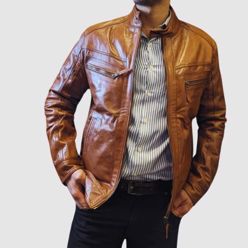 Original Leather Jacket Pure Leather Biker Jacket - view 3