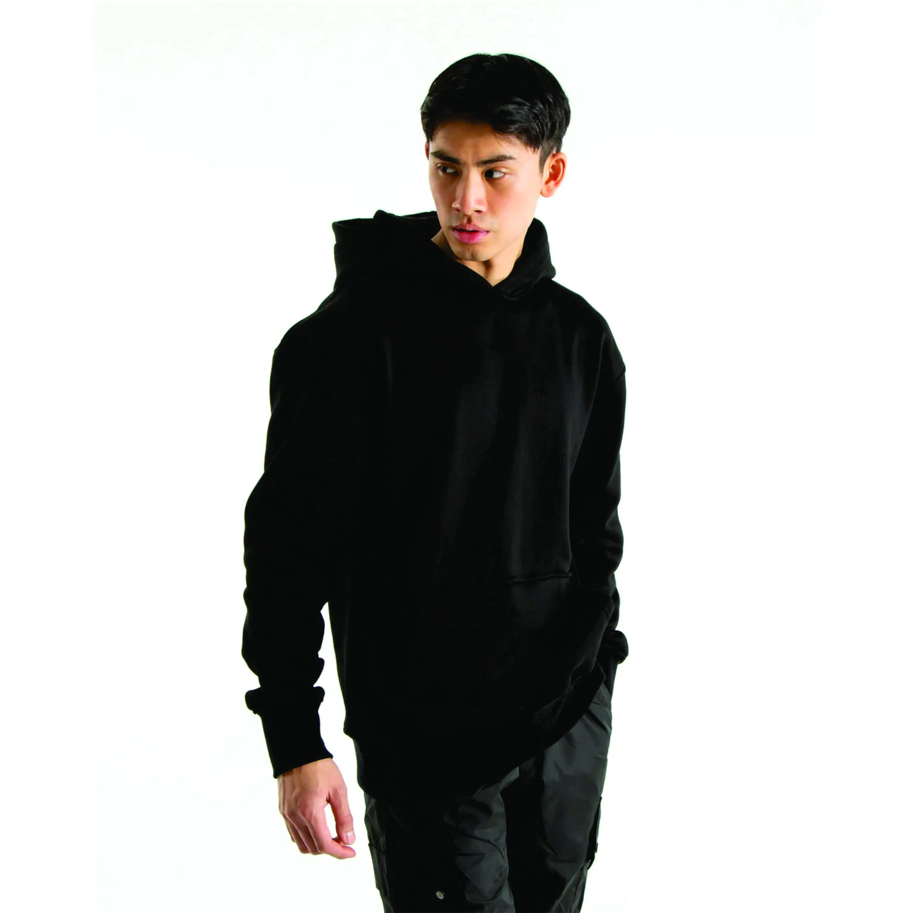 Custom wholesale Mens Gym hoodie Fitness pullover sweatshirt workout wear bodybuilding hoodie - view 4