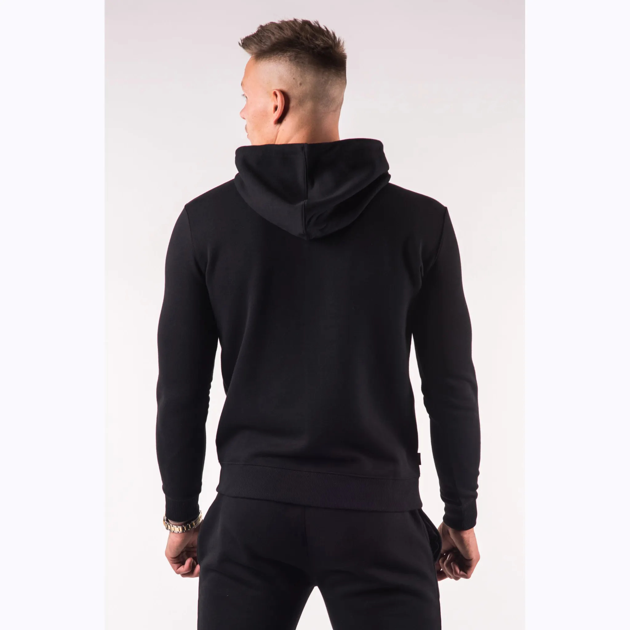 High Quality Men Gym Hoodie Sustainable Comfortable Heavyweight Breathable Hoodie Solid Bulk Hoodies - view 4