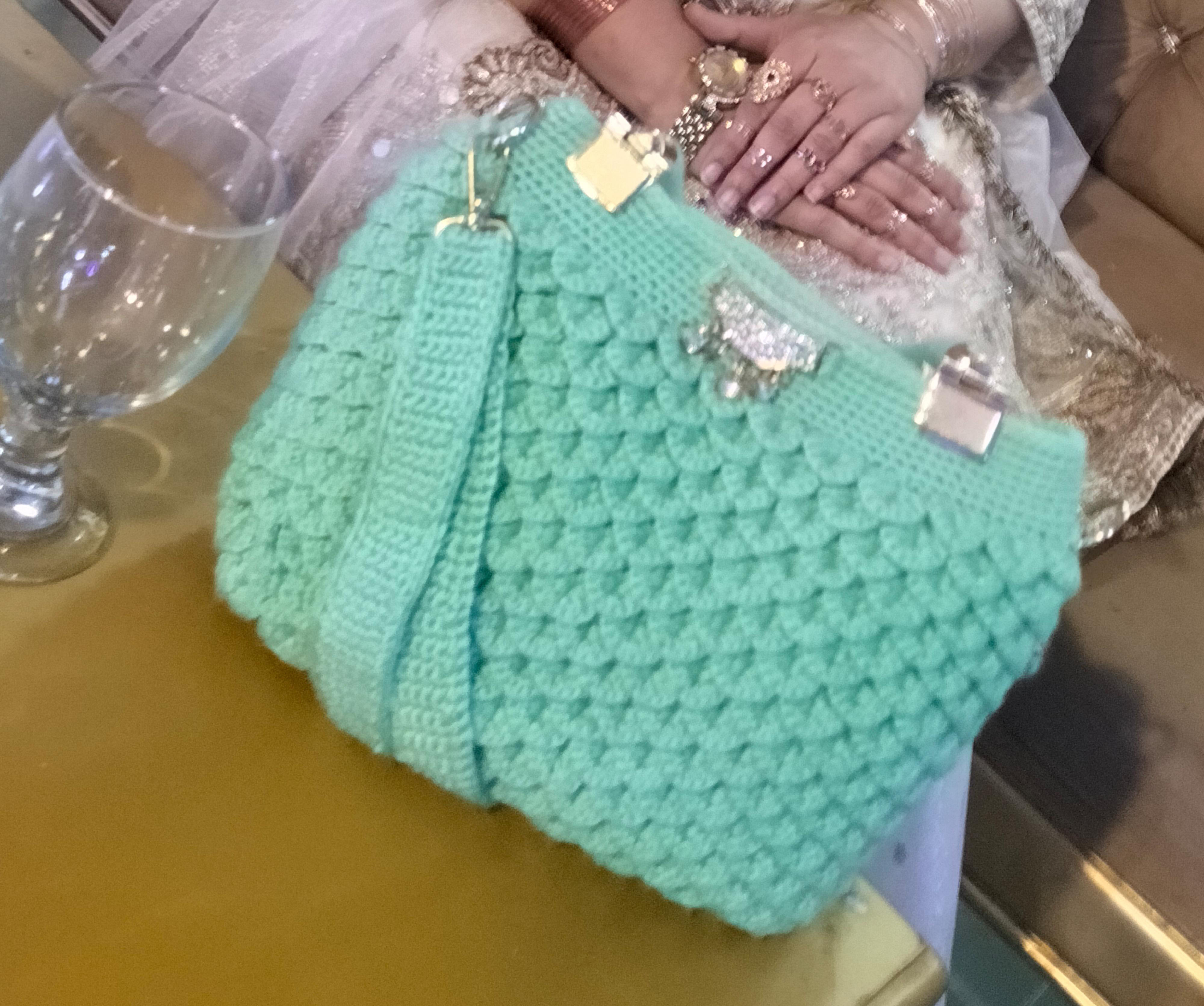 Ladyes bags&parses 100%woolen handmade 