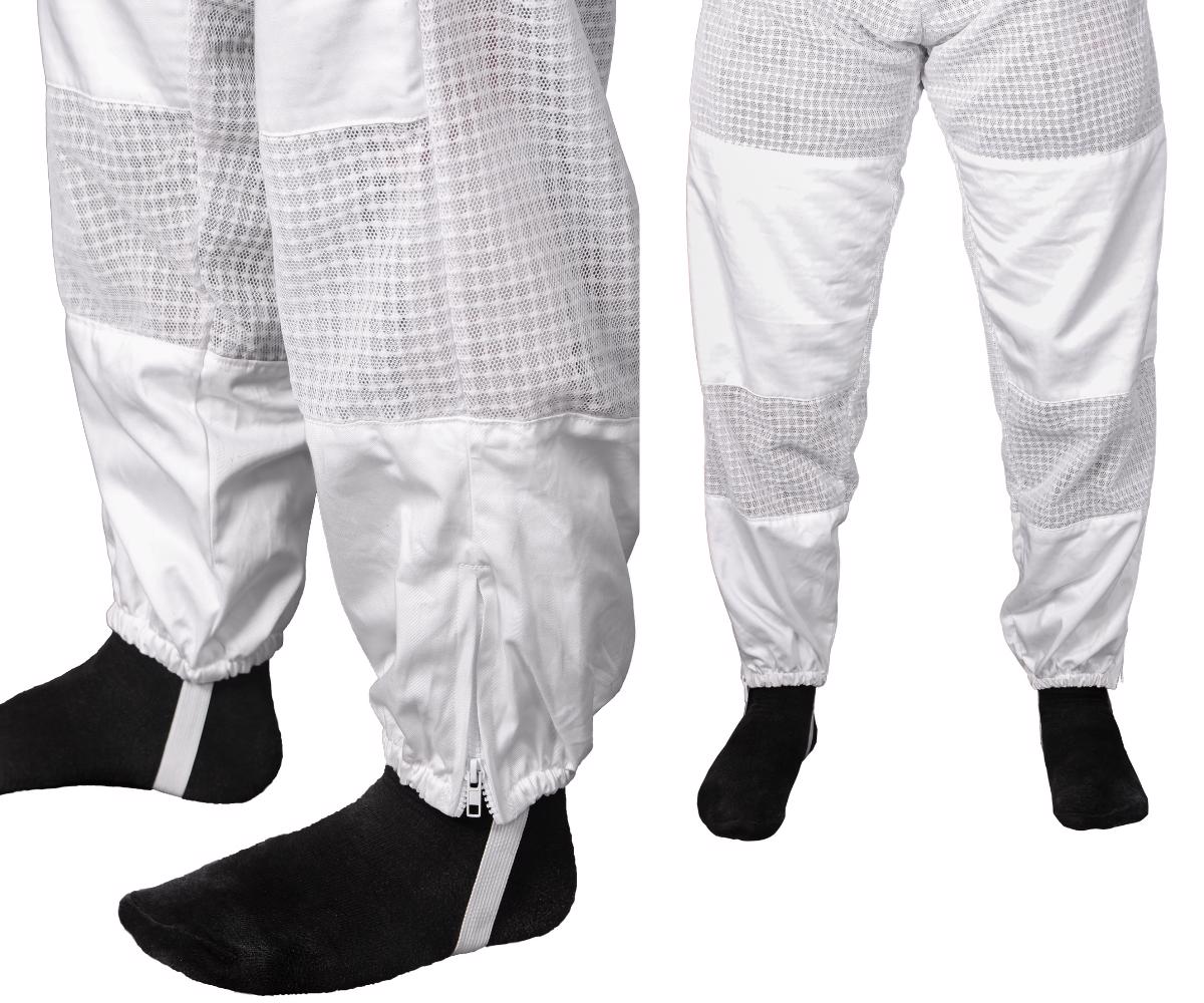 3 Layers Ultra Breeze Ventilated Beekeeping Bee Suit for Unisex Beekeepers with Fencing Veil - view 5