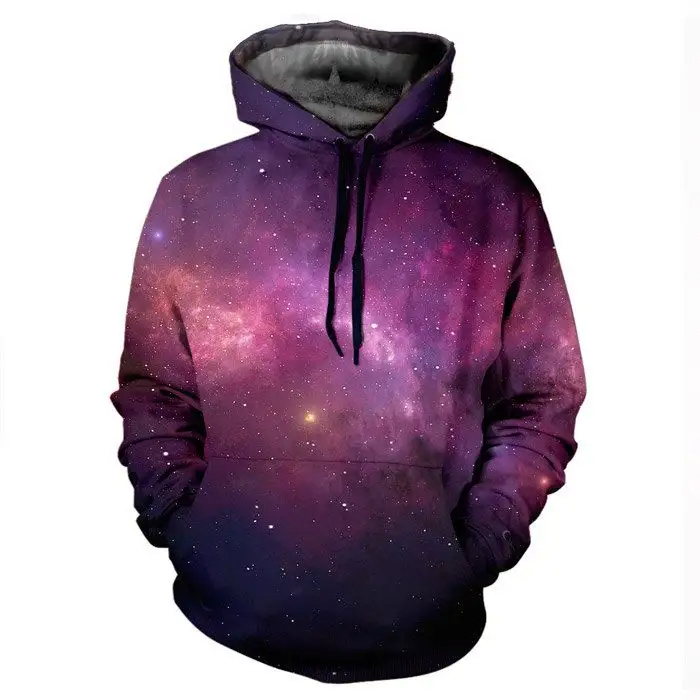 Men Sublimation Hoodie For Causal Wear Sublimation Hoodie Full-sublimated Pullover Hoodies - view 2