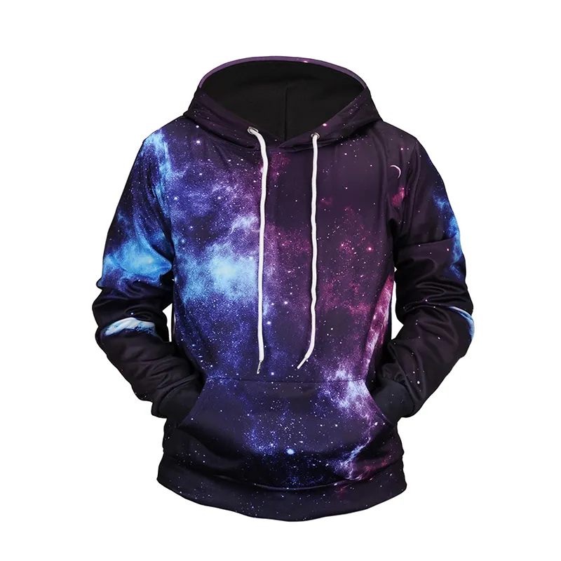 Men Sublimation Hoodie For Causal Wear Sublimation Hoodie Full-sublimated Pullover Hoodies - view 3
