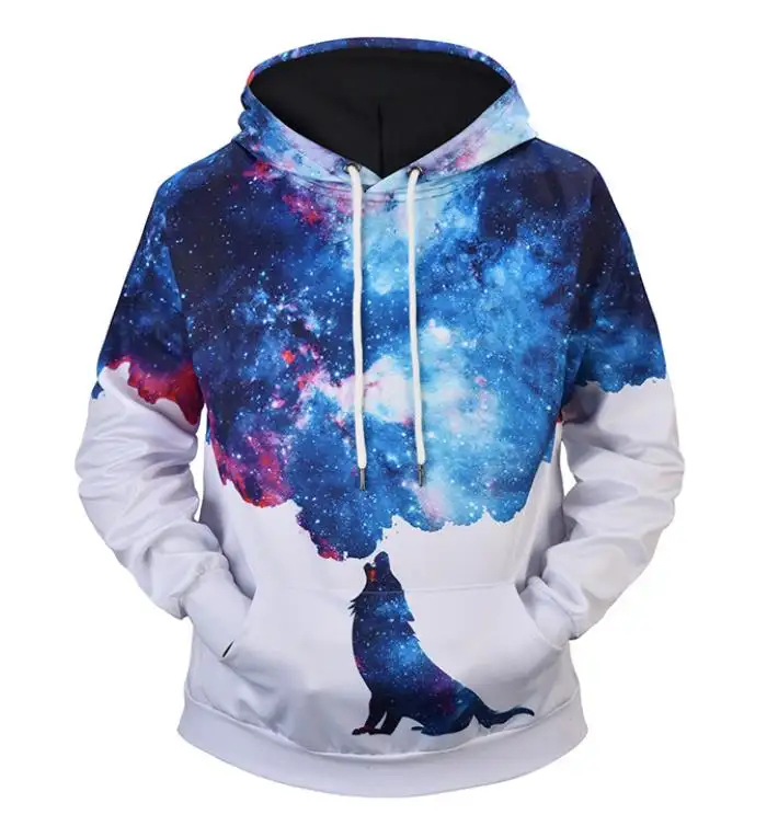 Men Sublimation Hoodie For Causal Wear Sublimation Hoodie Full-sublimated Pullover Hoodies - view 4