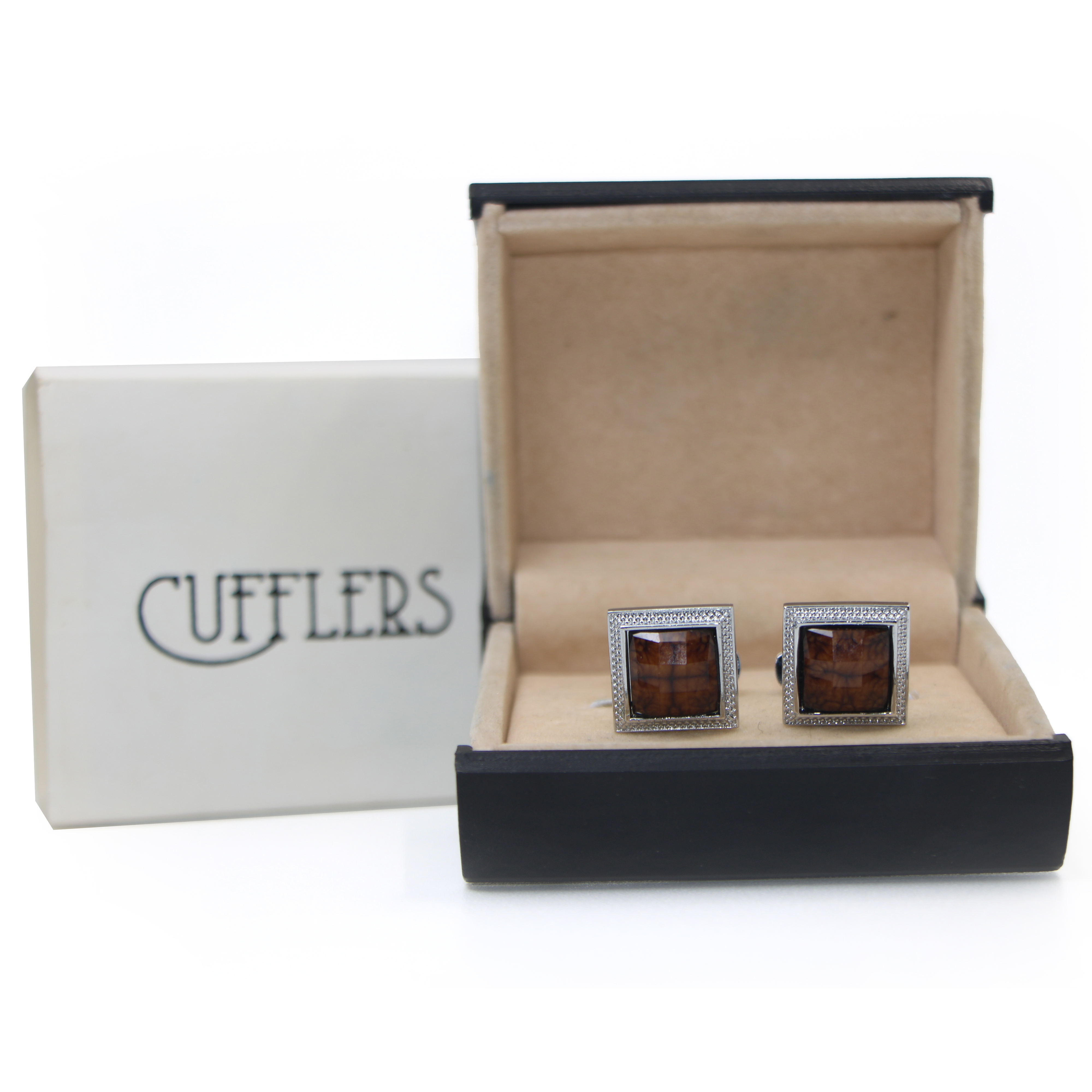 Cufflers Classic Cufflinks for Men’s Shirt with a Gift Box – CU-0003 - view 12