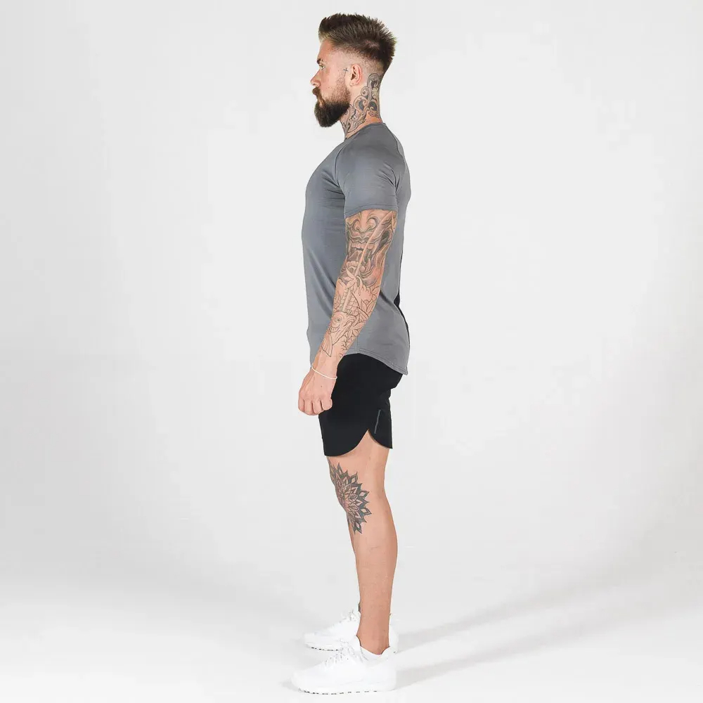 Men Sports GYM t-Shirt 100% Cotton Custom Logo First Class Casual O Neck Men t Shirt High Quality - view 3