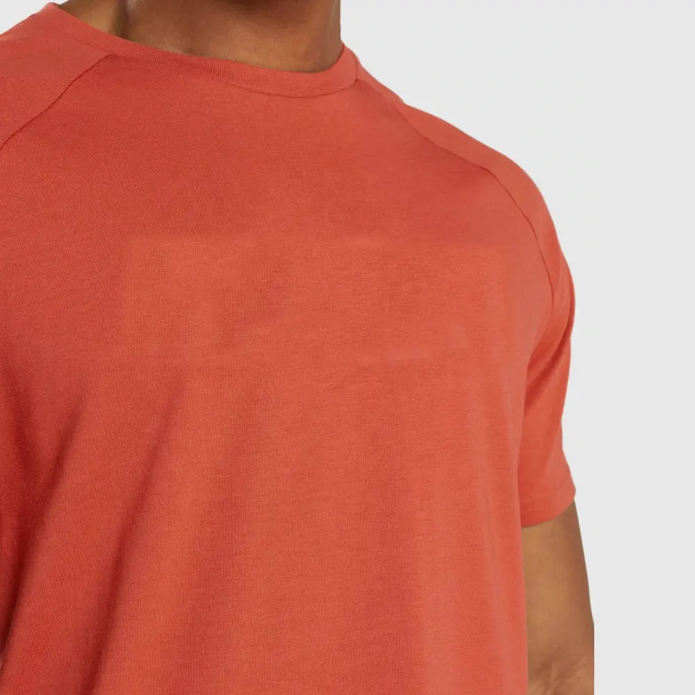 OEM Wholesale 95% Cotton 5% Elastane Men's Slim Fit Tee Shirt Curved Muscle Fitness Men Gym T-shirts - view 6