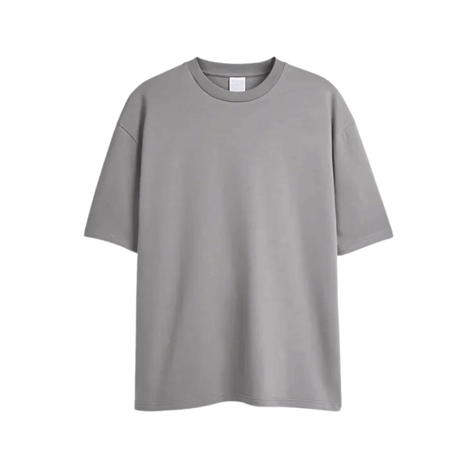 Custom premium Down shoulder Baggy Style T shirt - view 4
