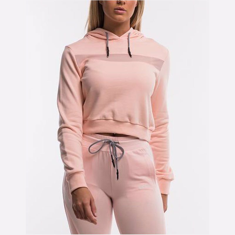 Women Gym Crop Top Hoodies CTH06