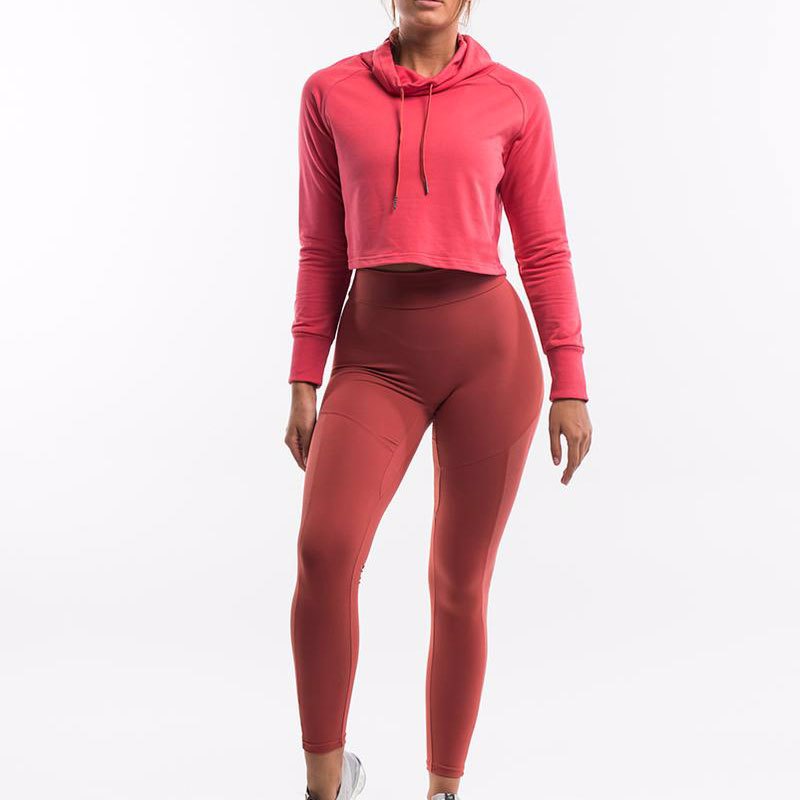  Women Gym Crop Top Hoodies CTH07 - view 2