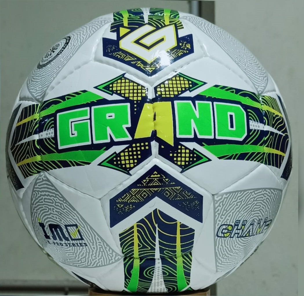Custom Logo Match Quality Semi Thermo Hybrid Soccer Ball Made of 100% Korean PU.