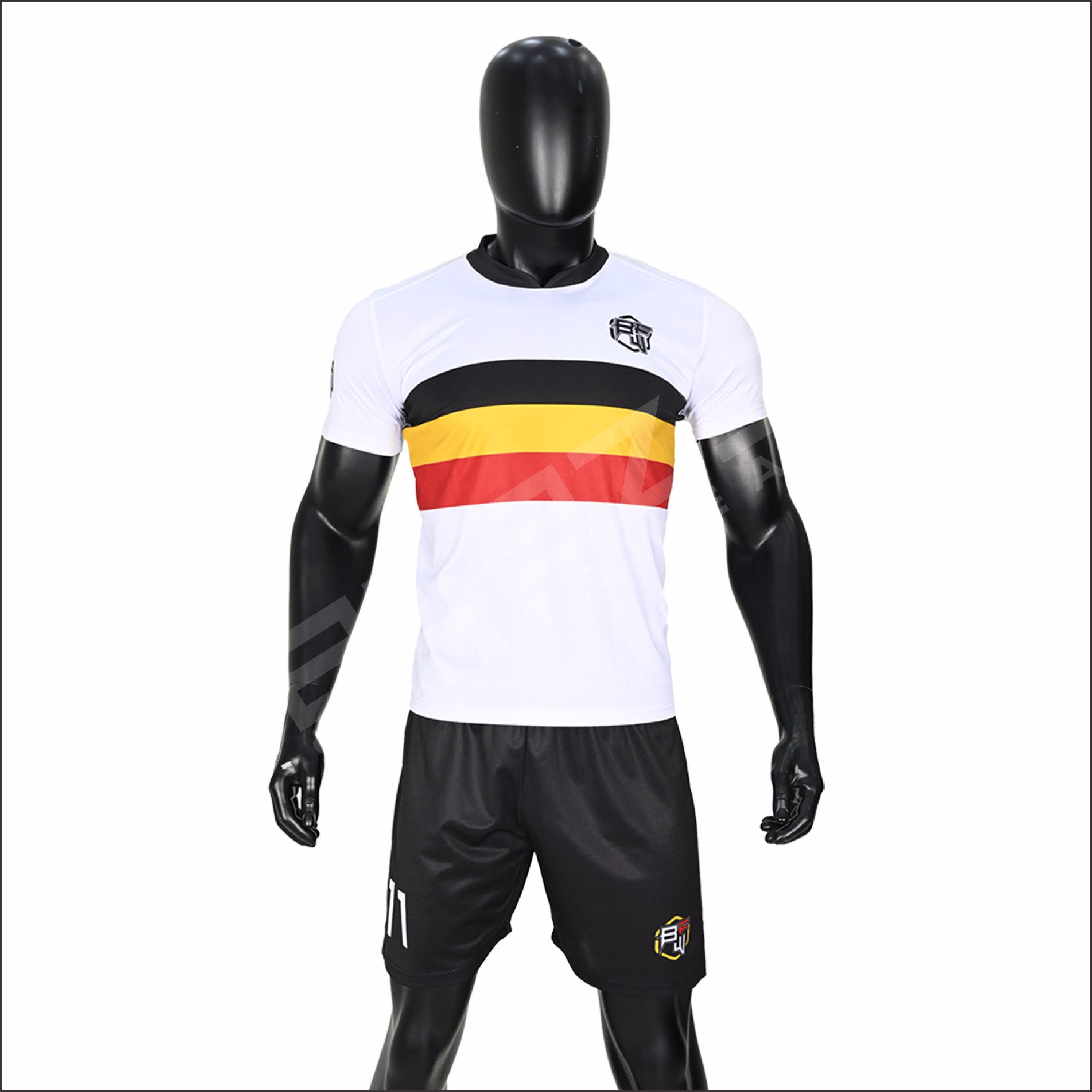 Soccer Jersey Football Kit Thai Quality Custom logo Soccer Jersey Set football players club t-shirt - view 3