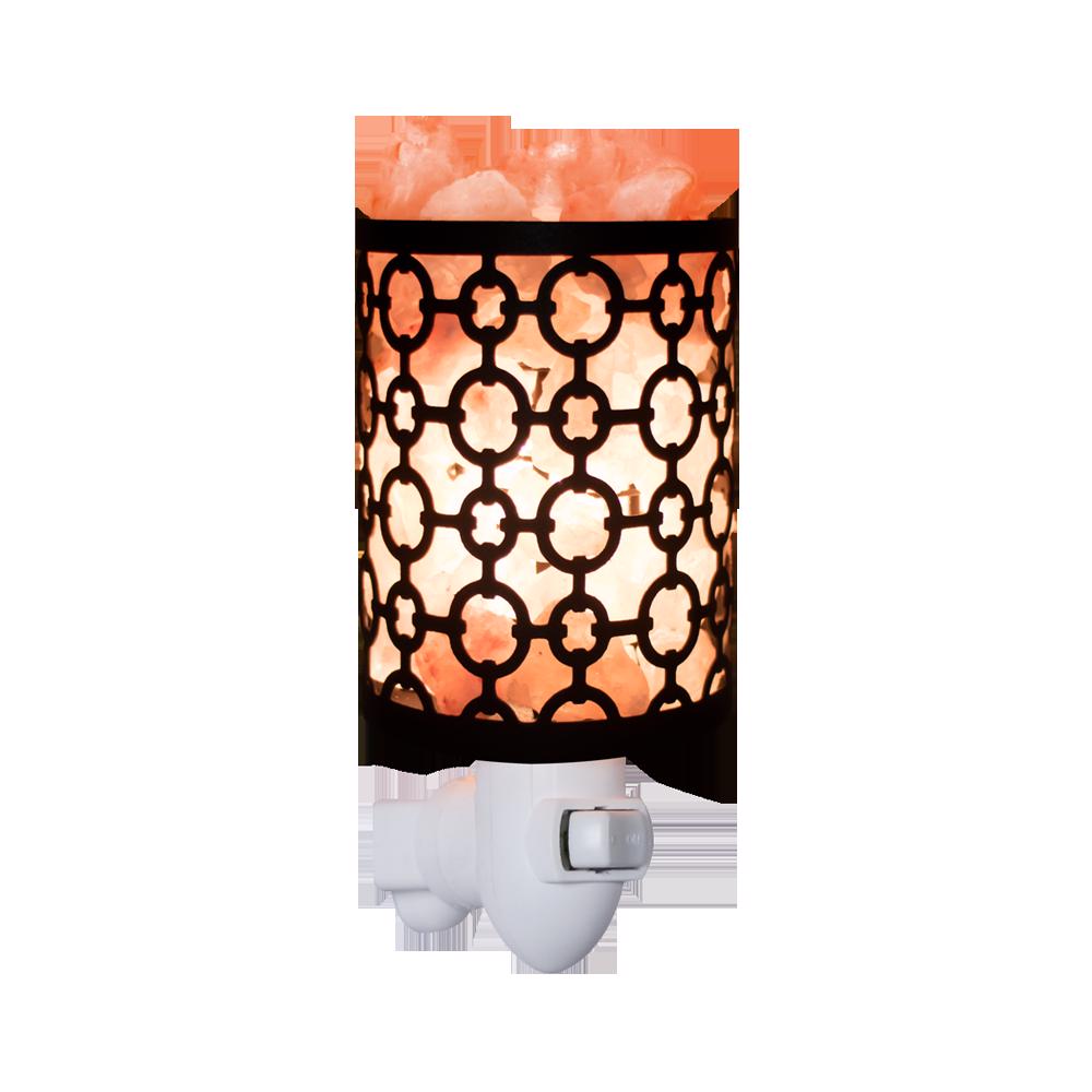 Mini Hand Carved On The Wall Natural Original Crystal Himalayan Salt Lamp Night Light Hanging - view 4