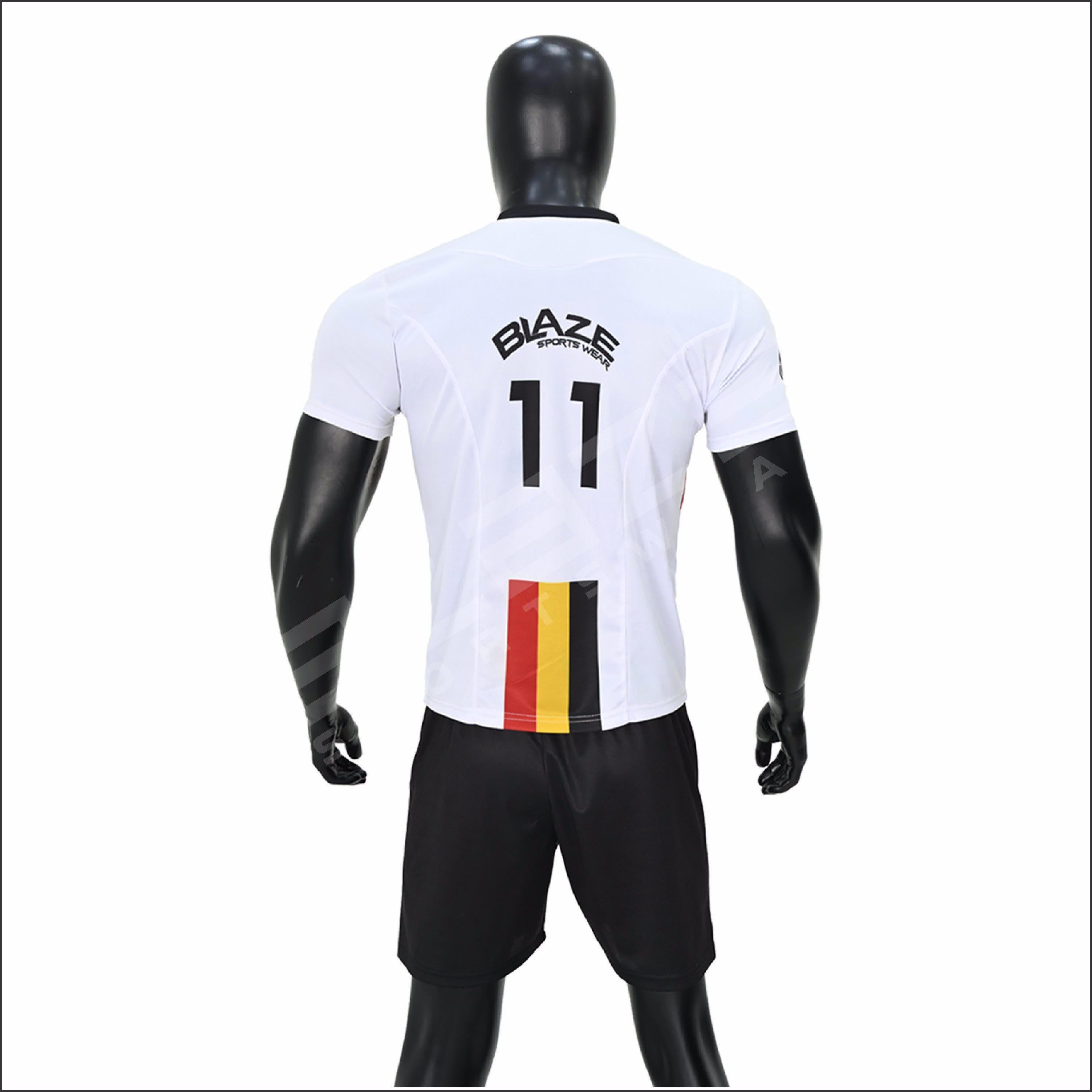 Soccer Jersey Football Kit Thai Quality Custom logo Soccer Jersey Set football players club t-shirt - view 5