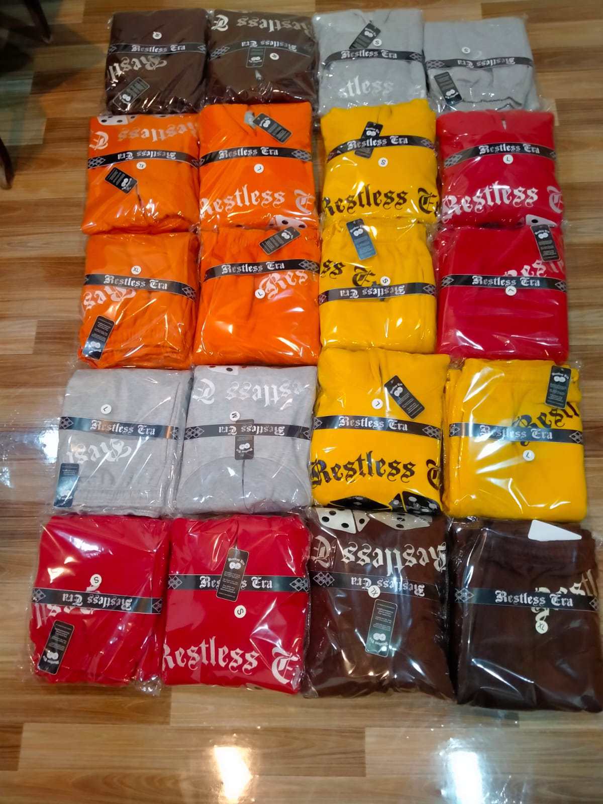 100 PERCENT COTTON FLEECE EMBORIDERY TRACKSUIT, SWEAT PENT WITH HOODIE CUSTOMIZATION AVAILAVLABLE - view 9